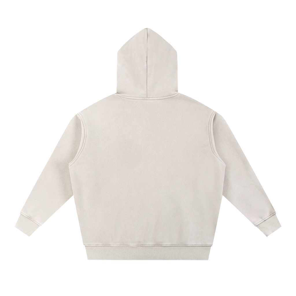 Purple Button Hoodie