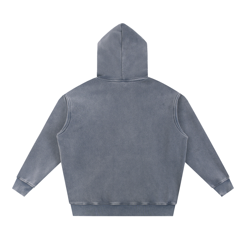 Purple Button Hoodie